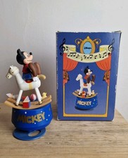 Schmid Mickey Mouse Musical Figurine from Disney, Vintage NIB Micky on Hobby...