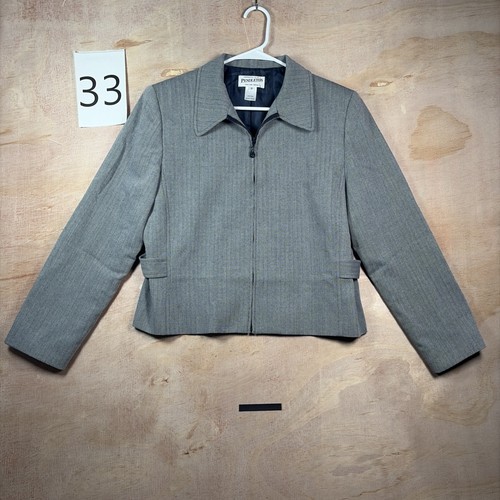 Vintage pendleton gray blazer - pendleton,