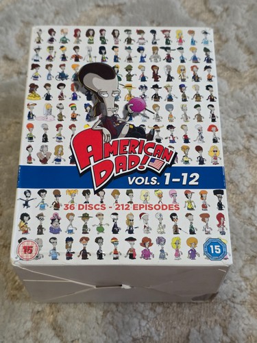 American dad vols - 1-12, dvd