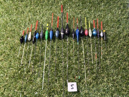 Used pole fishing floats - 20,