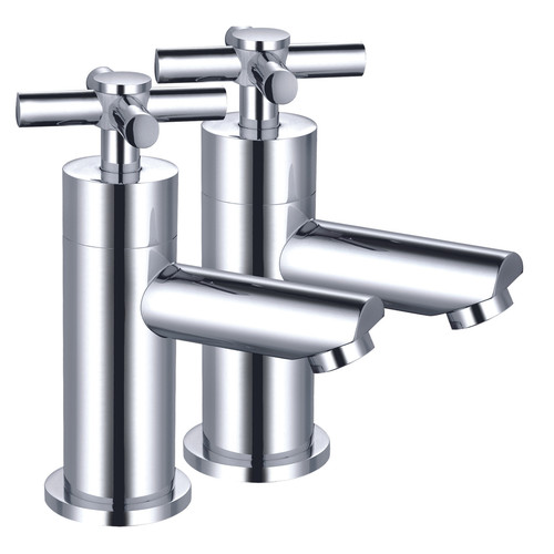 Basin pillar taps - basin, taps,