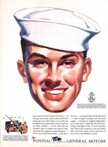 Pontiac vintage magazine - vintage, ad