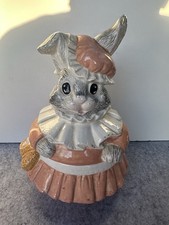 Vintage Ceramic Dressed Rabbit