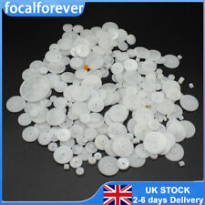 200Pcs Mixed Plastic Toothed