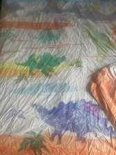 Next Dinosaur Reversible Double Duvet Set Bright Colours