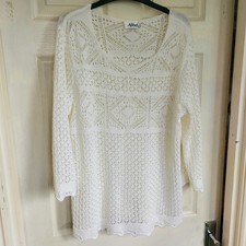 AFIBEL Crochet Knitted Top