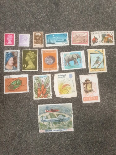 Vintage stamp collection - vintage,
