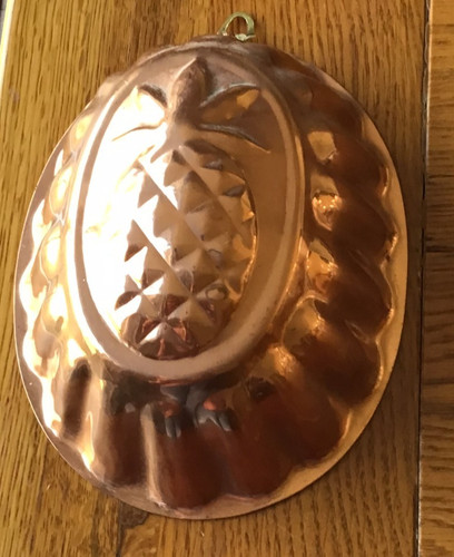 Vintage copper pineapple - copper,