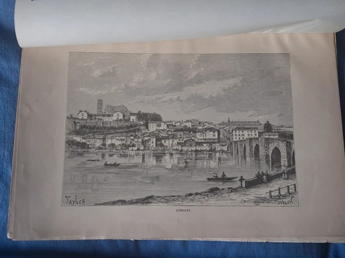Job lot 12x antique engravings - lot,