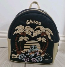 Loungefly Stitch Ohana Black