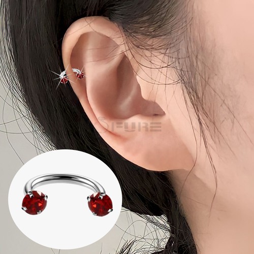 Horseshoe barbell nose - barbell,