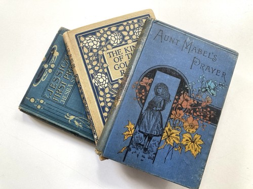 Vintage antique books bundle - vintage, 5