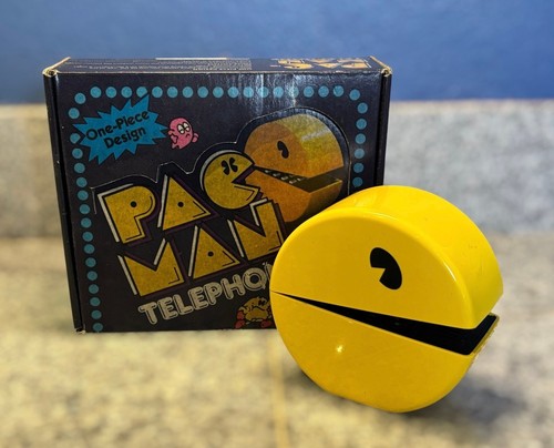 Vtg 1982 pac man - pac-man, telephone