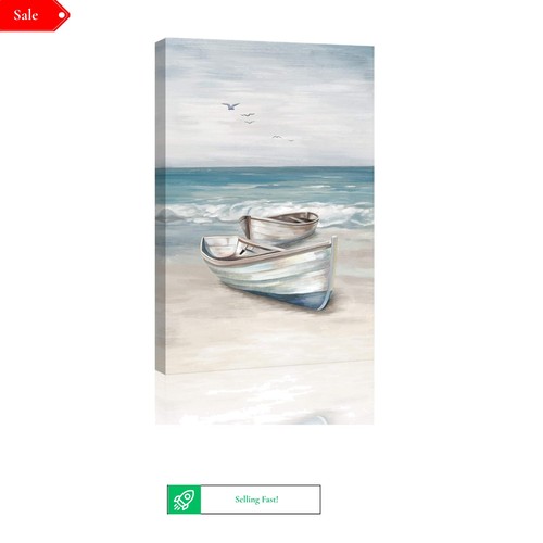 Coastal wall art canvas - wall,