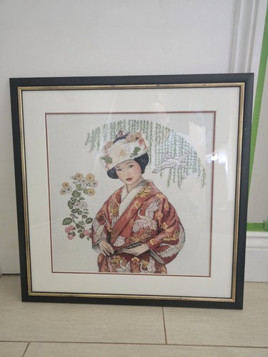 Large vintage framed japanese - large,