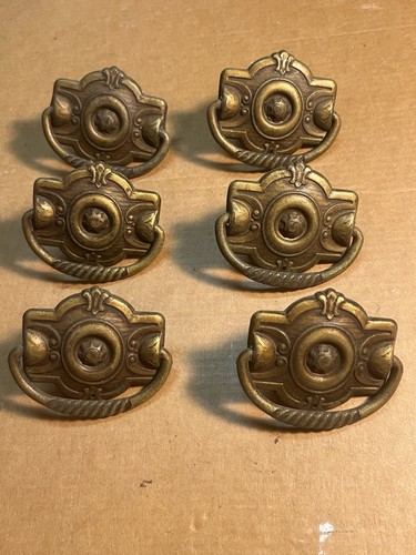 Antique brass stamped - brass,