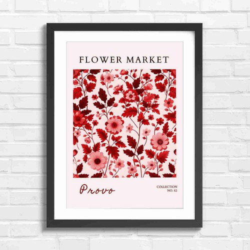 Floral market botanical - floral,