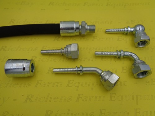 Hydraulic hose crimp - 3/8,