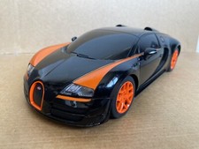 Rastar Bugatti Veyron Grand Sport Vitesse, 1:18 Scale, Radio Control, Black.