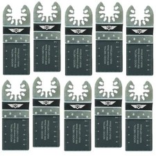 10x 35mm Bi-metal Blades For Dewalt Stanley Black & Decker Oscillating Multitool