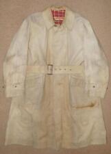 Vintage Gents 3/4 Mackintosh Vulcanized Riding Hunting Mac / Coat By M.Quorn 44"