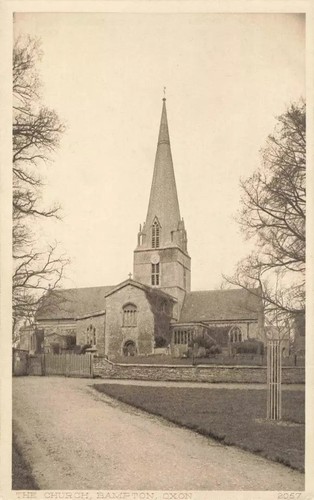 The church bampton - church,,