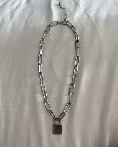 Asos padlock chain necklace - asos,