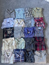 Vintage Clothing Shirt Joblot Burberry, Ralph Lauren, Chaps Wholesale Bundle