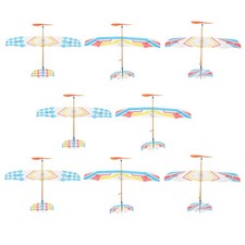 8 Pcs Rubber Band Flying Plane