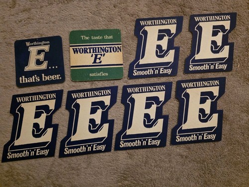 Vintage worthington beer mat - beer,