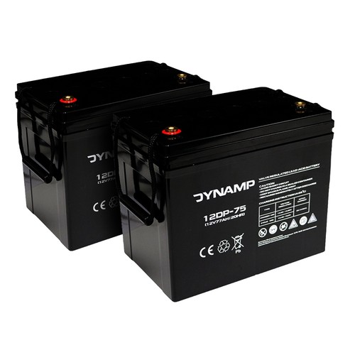 Dynamp 77ah agm battery - dynamp,