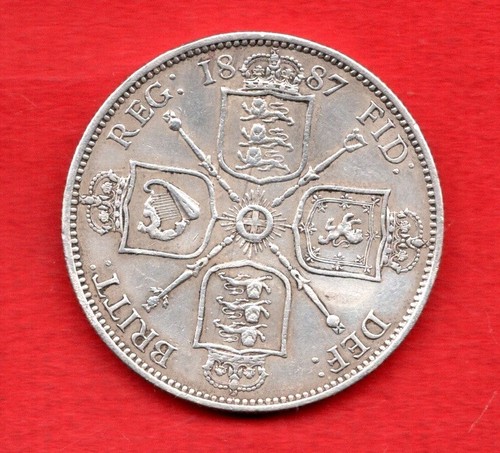 1887 florin silver - an,