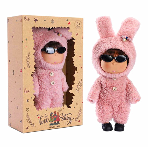 Love story girl play doll - story,