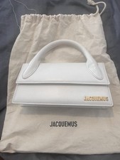 Jacquemus Women's Crossbody and Top Handle Bag - WHITE- Pre loved