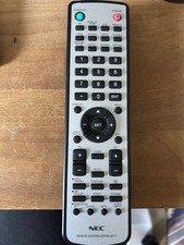 NEC RU-M117 Remote Control Wireless Ergonomic for MultiSync P401, P461, P521 TV