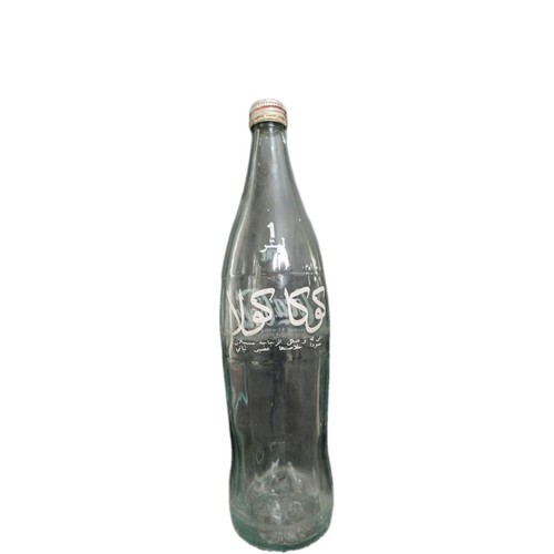 Coca cola glass bottle - 1l, with