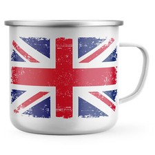 Union Jack Flag Enamel Mug