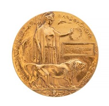 WW1 Memorial Plaque Neil Mcquarrie Original