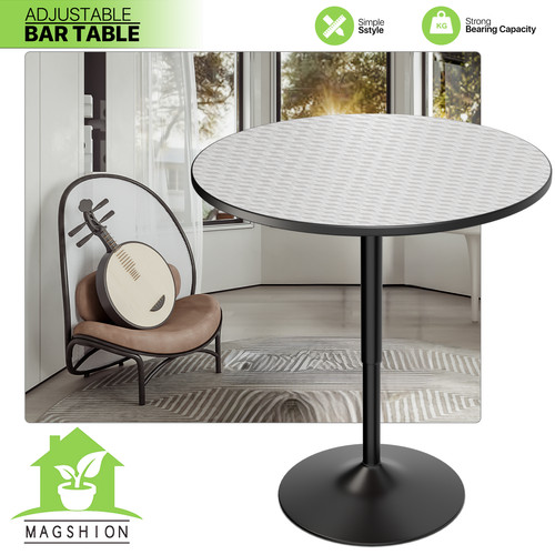 Adjustable height bar table - bar,