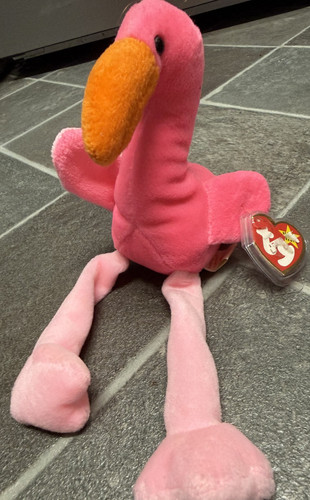 Beanie baby pinky 1995 - beanie, pinky,