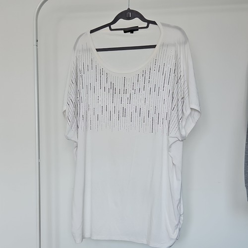 Frank usher white - white, sleeve