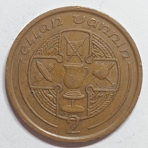 Isle man two pence - 2p,