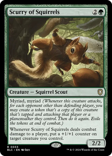 Mtg scurry squirrels - ~, ~