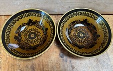 Vintage ‘Savangerflint’ ‘Sera’  Pair Cereal Bowls By Inger Waage, 1960’s Norway