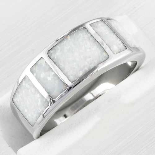 Simple birthstone white fire - white,