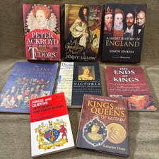 British Royal History 8-Book Bundle – Kings, Queens & Tudors ? Gift Idea