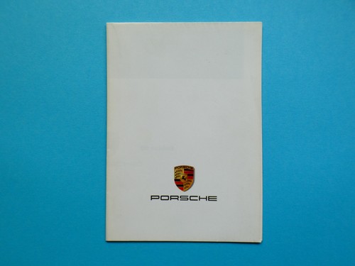 Brochure poster porsche - /,