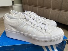 NEW WHITE ADIDAS NIZZA