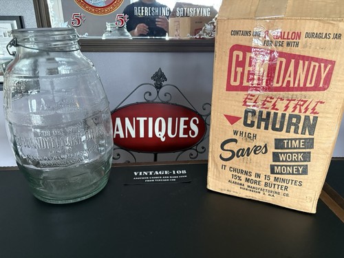 Vintage gem dandy butter churn - gem,