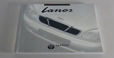 Operating Manual / Handbook Daewoo Lanos Version 04/1997